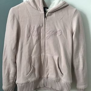 Womens Tommy Hilfiger Fleece Lined Hoodie Full Zip